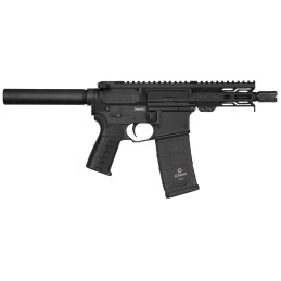 CMMG PE94A1798AB Banshee MK4 9mm Luger 301 5 Black Buffer Tube No Brace EML4 MLOK Handguard Zeroed Linear Comp AR Conversion Mag