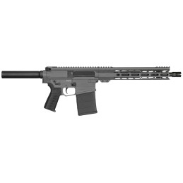 CMMG PE38A928ETNG Banshee MK3 308 Win 201 12.50 Tungsten Gray Rec11 MLok Handgaurd Buffer Tube Brace OEM Zeroed Ambi Controls  L