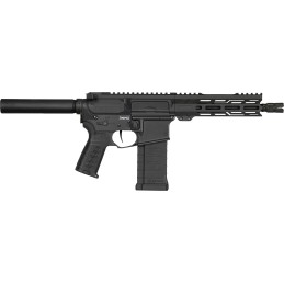 CMMG 54AE10FAB Banshee MK4 5.56x45mm 301 12.50 Black Nitride Medium Taper Threaded Barrel EML 11 MLOK Handguards Black Armor Cer