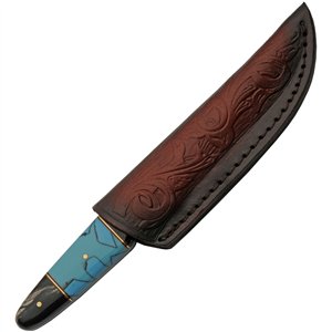 Fixed Blade Buffalo/Turq