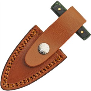 Push Dagger Micarta Green