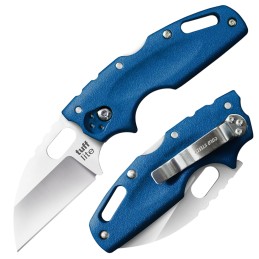 Cold Steel CS20LTB Tuff Lite 2.50 Folding Sheepsfoot Plain AUS8A SS BladeBlue GrivEx Handle Includes Belt Clip