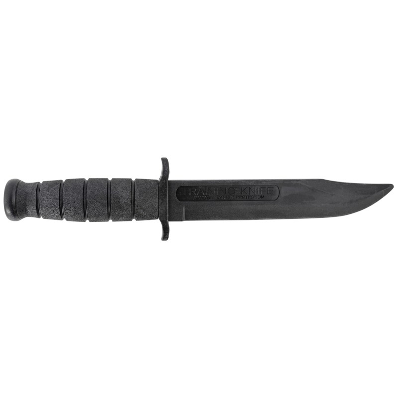 Cold Steel CS92R39LSF Leatherneck SF Trainer 7 Fixed Plain Santoprene Blade5 Black Santoprene Handle