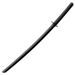 Cold Steel CS92BKKC Bokken Training Sword 30 Fixed Plain Black Polypropylene Blade 11.50 Black Imitation Cord Wrap Polypropylene