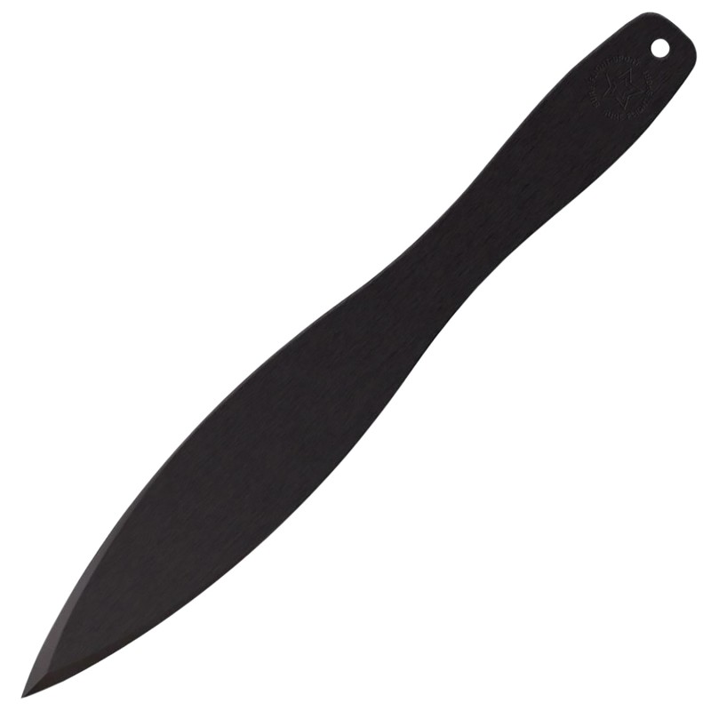 Cold Steel CS80STK12Z Sure Flight Sport 7.25 Fixed Spear Point Plain Black 1055 Carbon Steel Blade 4.75 Black Polypropylene Hand