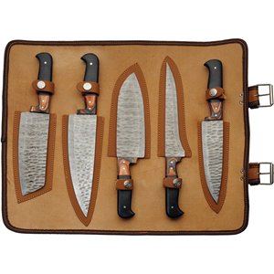 Kitchen Set W Knife Roll