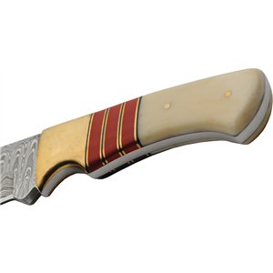 Admiral Fixed Blade Bone Red