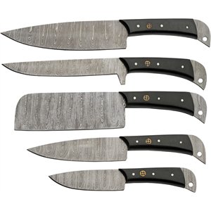 Kitchen Knife Set with Roll