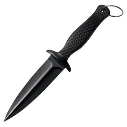 Cold Steel CS92FBA FGX Boot Blade II 5 Fixed Plain Black GrivEx BladeBlack Checkered KrayEx Handle