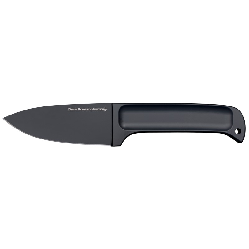 Cold Steel CS36MG Drop Forged Hunter 4 Fixed Plain Gray Powder Coated 52100 High Carbon Steel Blade 4.63 Includes Sheath