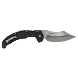 Cold Steel CSFL60DPLM Mayhem  6 Folding Clip Point Modified Cleaver Plain Satin AUS10A SS Blade7.20 Black Contoured G10 Handle I