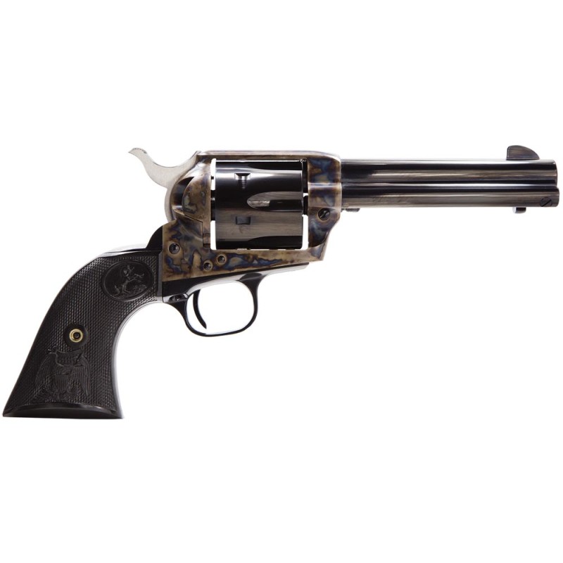 Colt Mfg P1640 Single Action Army Peacemaker 357 Mag 6 Shot 4.75 Blued Barrel  Cylinder Color Case Hardened Frame Black Polymer 