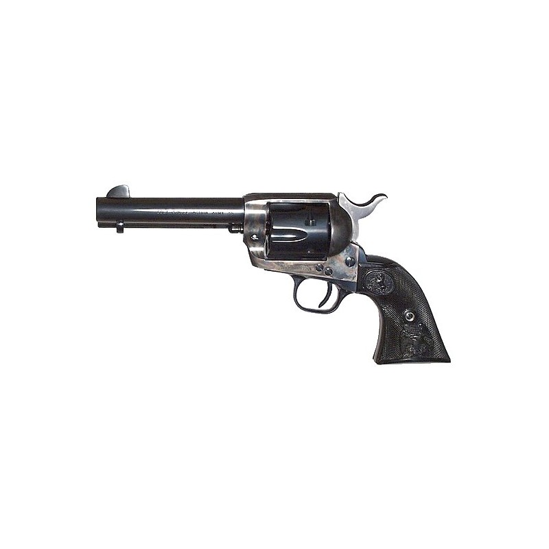 Colt Mfg P1840 Single Action Army Peacemaker 45 Colt LC 6 Shot 4.75 Blued Barrel  Cylinder Color Case Hardened Frame Black Polym