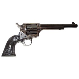 Colt Mfg P1670 Single Action Army Peacemaker 357 Mag 6 Shot 7.50 Blued Barrel  Cylinder Color Case Hardened Frame Black Polymer 