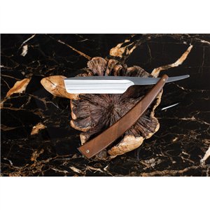 EDO 5/8 Straight Razor Walnut