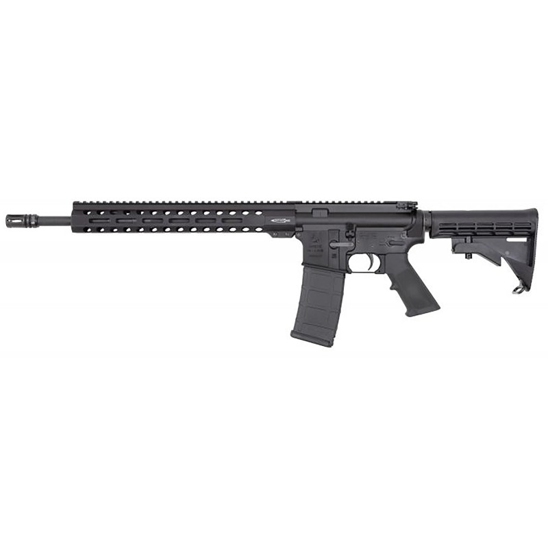 Colt Mfg CR6960 Mid Carbine 5.56x45mm NATO 301 16 Lightweight Profile Barrel Flattop Upper Extended MLok Handguard Black Collaps