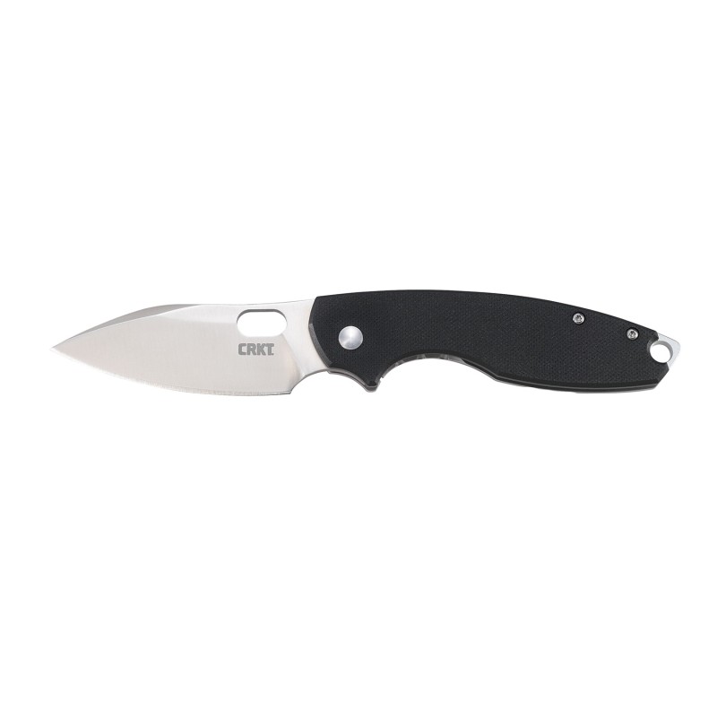 CRKT 5317 Pilar III 2.97 Folding Spear Point Plain Satin 8Cr13MoV SS Blade G10 BlackSS Handle Includes Pocket Clip