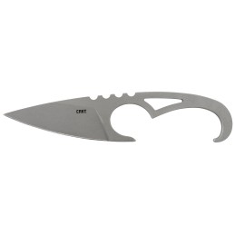 CRKT 2909 SDN  2.65 Fixed Drop Point Plain Bead Blasted 4116 Stainless Steel Includes Sheath