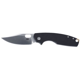 CRKT 5321 Pilar IV 3.09 Folding Plain Satin D2 Steel BladeBlackSS G10SS Handle Includes Pocket Clip