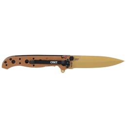 CRKT M1601DZ M1610DZ  EDC 3.03 Folding Plain Desert Tan D2 Steel Blade Desert Tan GRN Handle