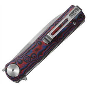 Linerlock Red Micarta