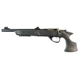 Crickett KSA793 Adult Pistol  22 WMR 1rd Blued Barrel 10.50 Blued Steel Threaded Barrel  Black Synthetic Grips