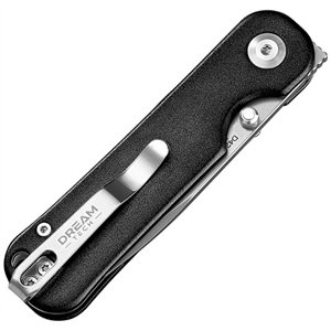 Button Lock Black Alum