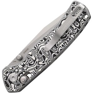 Axis Lock Blk/wht Micarta