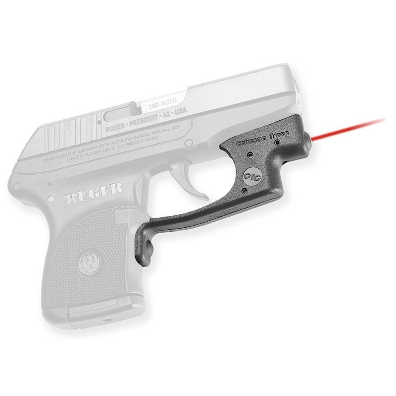 Crimson Trace 0122501 LG431 Laserguard  Black Red Laser Ruger LCP