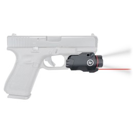 Crimson Trace 0177301 CMR207 LaserLight Black Red Laser 5mW400 Lumens Output 633nM Wavelength PicatinnyWeaverAccessory Rail Moun