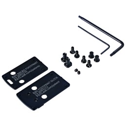 Crimson Trace 013000186 CT RAD Dovetail Mounting Kit  Black