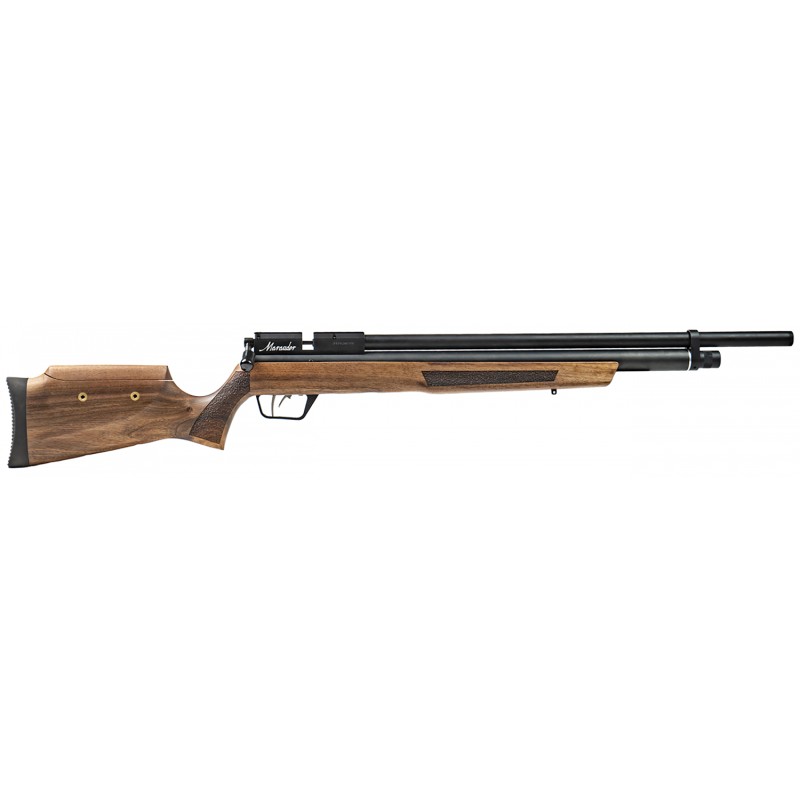 Benjamin BP2564W Marauder  PCP 25 Pellet 8rd Black RecBarrel Hardwood Fixed with Adjustable Comb Stock