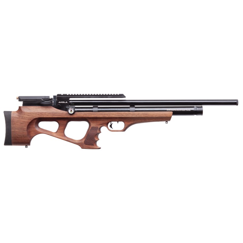 Benjamin BPA77W Akela  Lever Action PCP 177 Pellet 12rd Black Hardwood Fixed Adjustable Comb Stock