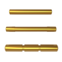 Cross Armory CRGPSGD 3 Pin Set  Compatible wGlock Gen13 Gold Steel