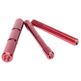 Cross Armory CRGPSRD 3 Pin Set Dimpled Compatible wGlock Gen13 Red Steel