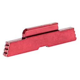 Cross Armory CRG5SLRD Slide Lock  Extended Compatible wGlock Gen15P80 Red Steel