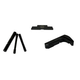 Cross Armory CRG5OKBK 3 Piece Kit  Extended Compatible w Glock 17192634 Gen5 Black SteelAluminum