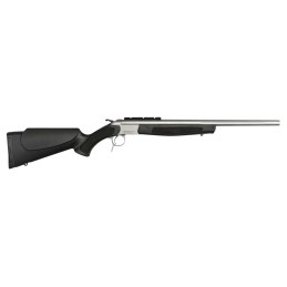 CVA CR4821S Scout Takedown Compact 350 Legend 1rd 20 ThreadedFluted Matte Stainless BarrelRec Black Synthetic Furniture