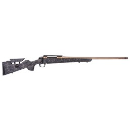 CVA CR3953F Cascade Long Range Hunter Full Size 308 Win 22 Smoked Bronze Cerakote Steel Threaded Barrel Black wSmoked Bronze Web