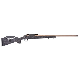 CVA CR3967F Cascade Long Range Hunter Full Size 300 PRC 26 Smoked Bronze Cerakote Steel Threaded Barrel Black wSmoked Bronze Web