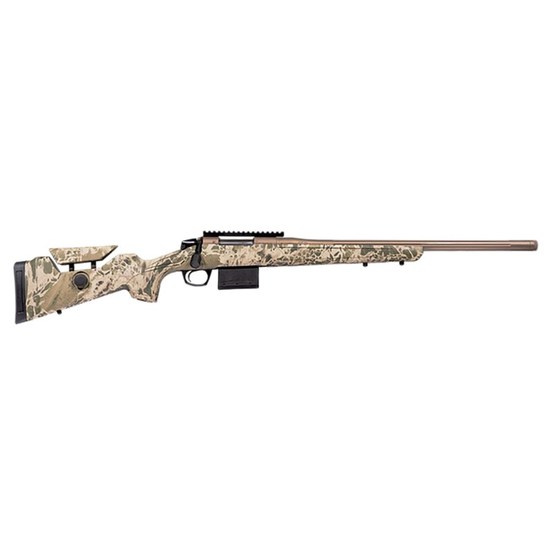 CVA CR4043 Cascade VH Full Size 204 Ruger 20 Smoked Bronze Cerakote Steel Threaded Barrel Realtree Hillside Adjustable Synthetic