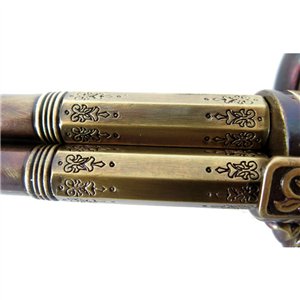 French 3 Barrel Flintlock