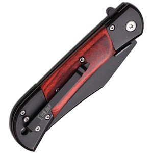 Linerlock A/O Black/Wood