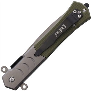 Linerlock A/O Green G10