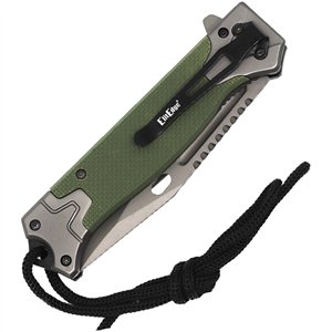 Linerlock A/O Green G10