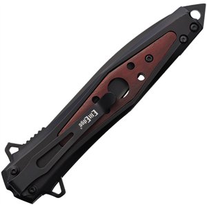 Linerlock A/O Black/Wood