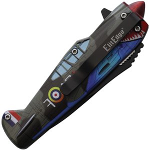 Fighter Plane Linerlock A/O