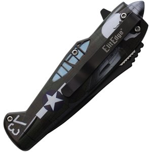 Fighter Plane Linerlock A/O