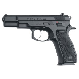 CZUSA 01102 CZ 75 B CA Compliant 9mm Luger 101 4.60 Black Steel Barrel Black Serrated Steel Slide Black Polycoat Steel Frame wBe