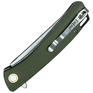 Linerlock Green Micarta